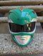 Green Mighty Morphin Power Ranger Helmet Aniki Cosplay Prop