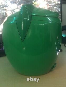 Green Mighty Morphin Power Ranger helmet SIGNED BY JDF (Aniki Cosplay)
