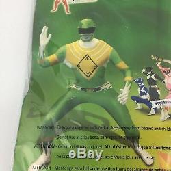 Green Power Rangers Morphsuit Adult Large Costume Cosplay Fandom New