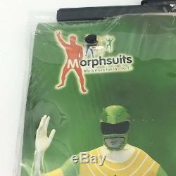 Green Power Rangers Morphsuit Adult Large Halloween Costume Cosplay Fandom New