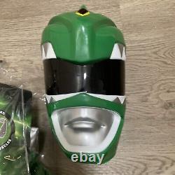 Green Ranger Adult Costume Power Rangers Mens Muscle Cosplay Halloween XL Used