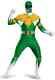 Green Ranger Bodysuit Mighty Morphin Power Rangers Halloween DLX Adult Costume