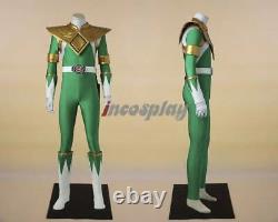 Green Ranger Dragon Armour Costume Mighty Rangers Zyuranger Burai Dragon Cosplay