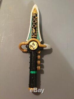 Green Ranger Dragon Dagger Vintage Power Rangers Weapon Cosplay 1994 Works