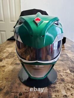 Green Ranger Helmet Cosplay Or Display Mighty Morphin Power Rangers