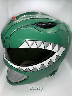 Green Ranger Helmet Cosplay tommy MMPR Jason David Frank
