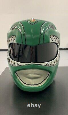 Green Ranger Helmet Mighty Morphin Power Rangers Cosplay Wearable Costume