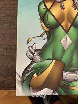 Grimm Tales Of Terror V3 #3 Zenescope Power Ranger Cosplay Green MMPR Only 350
