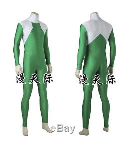 Halloween Cosplay Power Rangers Tommy Costume Jumpsuits Accessories Suit Gifts