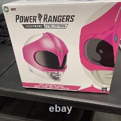 Hasbro Mighty Morphin Pink Ranger Helmet F0390 Cosplay Open Box Display Retro