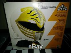 Hasbro Power Rangers Lightning Collection White Ranger Helmet 11 Scale Cosplay