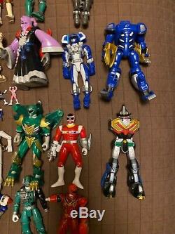 Huge Mixed Lot Of Vintage Power Rangers 1993 Weapons Zords Mini Cosplay