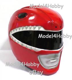 Inside Clip-Lock! Cosplay! Mighty Morphin Power RED RANGER 1/1 Scale Helmet Hero