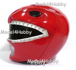 Inside Clip-Lock! Cosplay! Mighty Morphin Power RED RANGER 1/1 Scale Helmet Hero