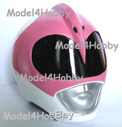 Inside Clip-Lock! Cosplay! Mighty Morphin Power Rangers PINK 1/1 Scale Helmet