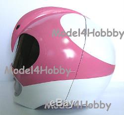 Inside Clip-Lock! Cosplay! Mighty Morphin Power Rangers PINK 1/1 Scale Helmet