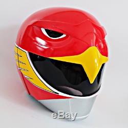 Jetman Sentai red power ranger Helmet Halloween Costume Cosplay Movie Cosplay
