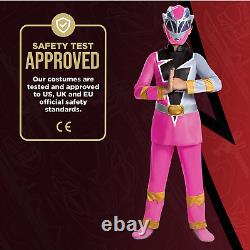 Kids Power Rangers Dino Fury Pink Ranger Costume