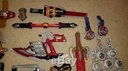 LARGE Power Ranger Japanese fiveman Senti cosplay weapons winspector lot
