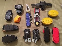 LOT Vintage Power Rangers Morpher Wild Force Dino Thunder Turbo Time cosplay