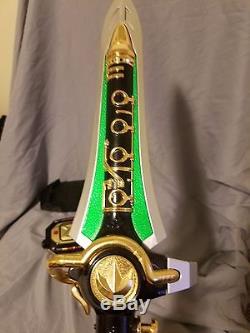 Legacy Dragon Dagger and Green Power Morpher Power Rangers Tommy Cosplay Set
