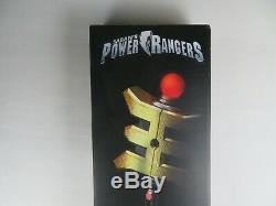 Legacy GOLDEN POWER STAFF Power Rangers Zeo Gold Ranger Die Cast Cosplay