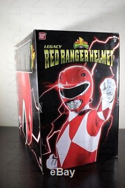 Legacy RED RANGER HELMET Power Rangers Cosplay Replica 11 scale MMPR NEW