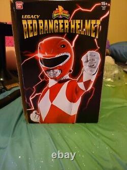 Legacy Red Ranger Helmet Complete
