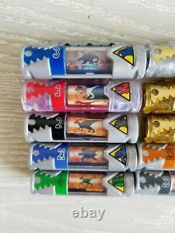 Lot of 10 Power Ranger Dino Charge Chargers for Zords Megazords Cosplay Fossil