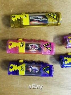 Lot of 5 Rare Clear Power Rangers Dino Super Charge Chargers for Cosplay Morpher