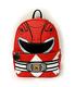 Loungefly Exclusive Red Power Ranger Cosplay Mini Backpack. New