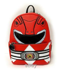 Loungefly Red Power Ranger Cosplay Mini Backpack