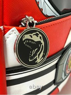 Loungefly Red Power Ranger Cosplay Mini Backpack