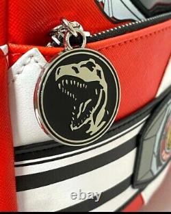 Loungefly Red Power Ranger Cosplay Mini Backpack