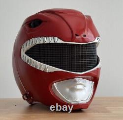 MMPR Cosplay Red Ranger Helmet BREATHABLE