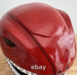 MMPR Cosplay Red Ranger Helmet BREATHABLE