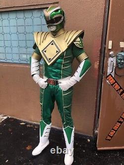 MMPR Green Ranger 2014 RARE Custom Aniki BITS Cosplay Screen Replica Costume JDF
