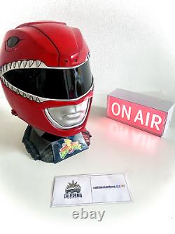 MMPR Helmet Red Ranger 11 Mighty Morphin Power Rangers Cosplay Resin Props
