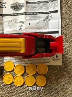 MMPR Power Rangers Dino Charge Roleplay Weapon T- Rex Launcher set, cosplay