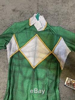 MMPR Power Rangers Green Ranger Costume Highest Quality Brand New Unworn Cosplay