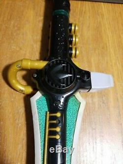 MMPR Power Rangers Vintage Non Working Green Ranger Dragon Dagger Flute Cosplay