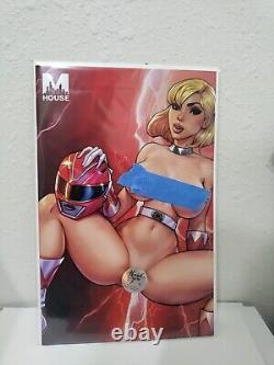 M House Women Of War Trade Red Power Ranger Cosplay Cover Full Naughty NM/NM+