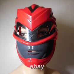 Mask Ninja Red Black SCG Power Rangers 2017 Costume Carnival Party N8745