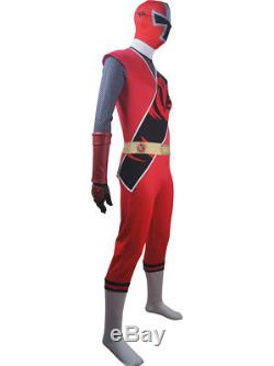Men Power Rangers Ninja Steel suit cosplay Brody Romero halloween costume