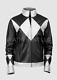 Men's Power Rangers Classic Halloween Cosplay Costume Genuine Leather Jacket