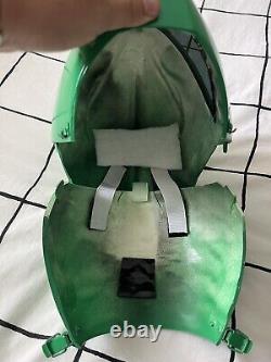 Might Morphin Power Rangers Cosplay Green Ranger Helmet Ready to Ship