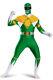 Mighty Morphin Green Power Ranger Bodysuit Tween/Adult Costume