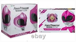 Mighty Morphin Pink Power Ranger Helmet & Morpher Costume Cosplay NEW Adult Size