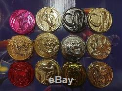 Mighty Morphin Power Rangers 1991 Bandi Morpher Play Set Coins Cosplay Vintage