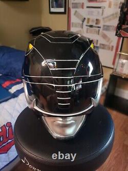 Mighty Morphin Power Rangers/ Aniki Cosplay Black Ranger Helmet (Mint Condition)